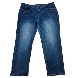 Revolt Women’s Straight Leg Jeans High Rise Size 25